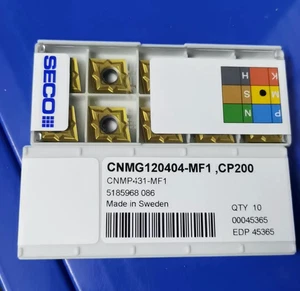 CNMG120404-MF1,CP200/SECO 10 PIEZAS - Imagen 1 de 1