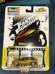 Revell Die Cast Fast and the Furious 1:64 Honda Civic #102 New - Picture 1 of 3
