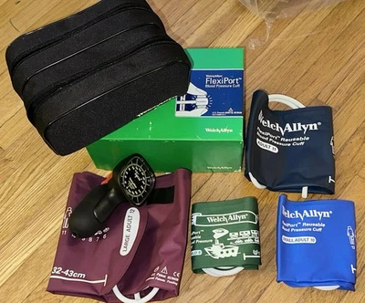 NUEVO Welch Allyn 5098-73 FlexiPort Presión Arterial TR2 Medidor Familia Manguito Kit Niño Foto 1 de 4