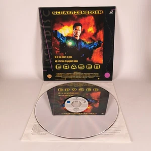 Eraser LaserDisc Arnold Schwarzenegger James Caan Vanessa Williams Action FSK16 - Bild 1 von 4
