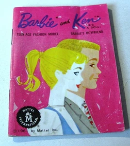 Vintage Mattel 1961 Barbie & Ken Fashion Booklet Katalog - Bild 1 von 5