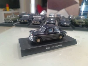 Die cast 1/43 Modellino Auto Carabinieri Fiat 1100-103 1954 blu - Foto 1 di 15