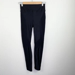 Koral schwarze Netz Harlow hoch geschnittene Energie Leggings Damengröße Small - Bild 1 von 9