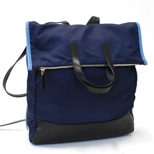 PRADA Tessuto Convertible Backpack 2VZ009 Backpack Navy Nylon T00S - Picture 1 of 9