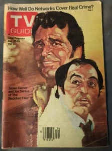 Vintage TV Guide August 20-26 1977 The Rockford Files James Garner - Picture 1 of 5