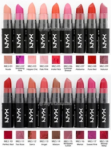 Lápiz labial mate 3 NYX - MLS ""Elige tus 3 colores"" *cosméticos de Joy* - Imagen 1 de 8