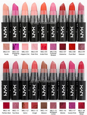 3 NYX Matte Lipstick - MLS "Pick Your 3 Color"   *Joy's cosmetics* - Image 1 of 4
