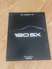 Nissan 180SX ZENKI JDM BROCHURE S13 Silvia Nismo 240sx 200sx ca18det 90s rare