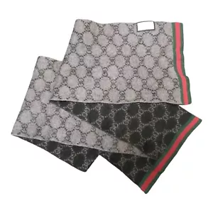 GUCCI Men's Women's Scarf 100% Wool - Picture 1 of 10