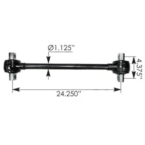 Torque Rod 24.250in Sealed Mack part #17QF460P243 #25170833 # TMR575 - Picture 1 of 1
