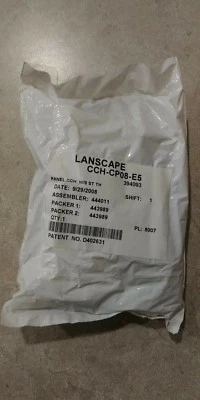 Corning CCH-CP08-E5 CCH-CP08-15T ST 8 Port Fiber Adapter Panel - Image 1 of 2