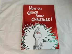 Classic Seuss Ser.: How the Grinch Stole Christmas by Seuss (1957, Library... - Foto 1 di 8