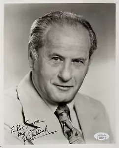 FOTO autógrafa firmada por Eli Wallach 8x10 El bueno, el feo y el malo certificado JSA - Imagen 1 de 8