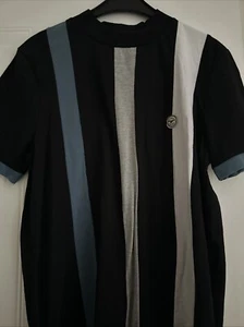 Le Breve Men’s T Shirt Black / Blue / White Medium - Picture 1 of 3