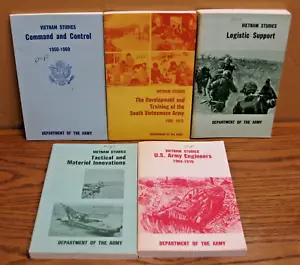 Lot 5 Vietnam Studies - Dept of the Army - Command & Control Logistic Support +3 - Imagen 1 de 19