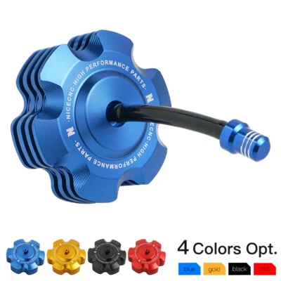 Aluminum Fuel Gas Tank Cap Assy With Hose For Yamaha YZ65 YZ85 TTR110E 2022-2025 - Image 1 of 4