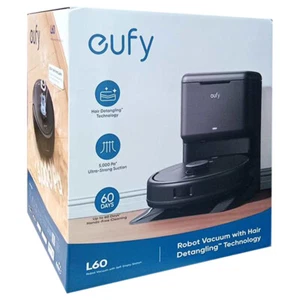 eufy L60 SES Robot Vacuum with Self Empty Station & Hair Detangling Technology - Picture 1 of 5