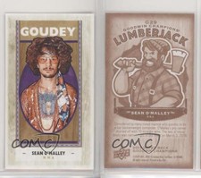 2019 Upper Deck Goodwin Champions Goudey Wood Mini Lumberjack Back Sean O'Malley