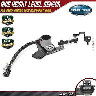 Sensor de nivel de altura trasero para Nissan Armada 2005-2015 Infiniti QX56 04-10 Foto 1 de 4