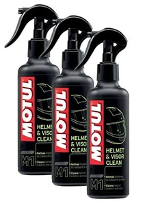 MOTUL MC CARE ⢠M1 Limpiador de casco y visera Helmet&VisorClean 3x250 ml frasco pulverizador - Imagen 1 de 2