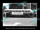 OLD 8x6 HISTORIC PHOTO RALEIGH NORTH CAROLINA REDDY KILOWATT SCOUT TRIP c1960