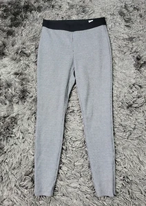 Pantalones Talbots Ponte Para Mujer 4 Gris Negro Pata de Gallo Cintura Elástica Cremallera al Tobillo - Imagen 1 de 21