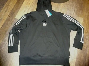NWT women's ADIDAS ~ hoodie sweatshirt oversized loose fit ~ medium large XL - Picture 1 of 10