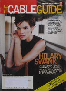 HILARY SWANK June 2000 THE CABLE GUIDE Magazine - Picture 1 of 1