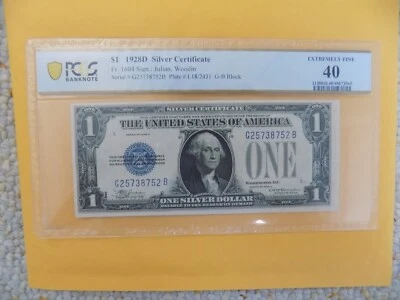 1928D $1 Silver Certificate-PCGS Banknote 40 - Image 1 of 2