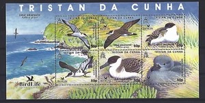 HOJA EN MINIATURA TRISTAN DA CUNHA 2007 GRAN SHEERWATER SIN MONTAR COMO NUEVA SIN MONTAR - Imagen 1 de 1