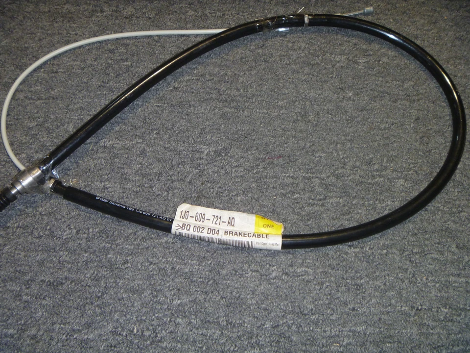 Cable de freno de estacionamiento Volkswagen Beetle Golf Jetta 2000-2008 1J0609721AQ OEM nuevo Foto 1 de 1
