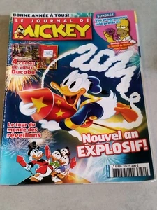 WALT DISNEY LE JOURNAL DE MICKEY NOUVEL AN EXPLOSIF N°3054 GG - Foto 1 di 1