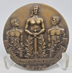 Medaglia di bronzo / 1 ° centenario dell'Università di Giurisprudenza / Portogallo - Foto 1 di 7