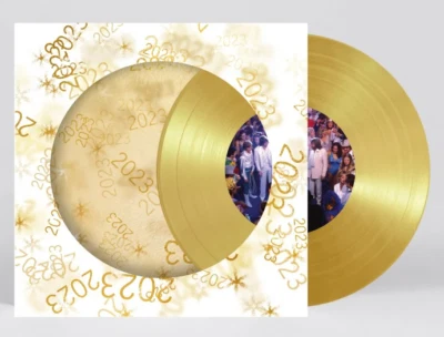ABBA – Happy New Year 2023 – Gold Coloured Vinyl 7" Record Single - NEW - Image 1 of 3