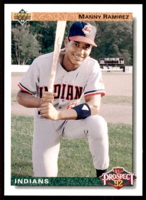1992 Upper Deck #63 Manny Ramirez RC - Image 1 of 2