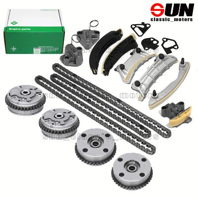 Kit completo de cadena de distribución OEM cámara VVT para Chevrolet Cadillac Equinox CTS 3.0 3.6 Foto 1 de 4