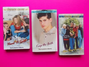 CLEARWATER CROSSING x 3 By LAURA PEYTON ROBERTS - SERIES BOOK #3 #6 & #7 - Foto 1 di 4