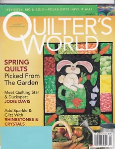 Quilter’s World April 2007 Spring Quilts Picked From The Garden - Picture 1 of 2