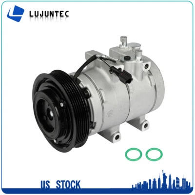 AC A/C Compressor with Clutch For Hyundai XG350 For Kia Amanti 3.5L 2003-2004 - Image 1 of 4