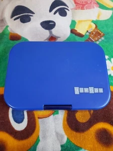Yumbox Lunch Box 9"x6" Eat Healthy Ocean Theme Blue Snap lid - Picture 1 of 5