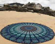 Bohemian Round Hippie Tapestry Beach Throw Roundie Indian Mandala Towel Yoga Mat