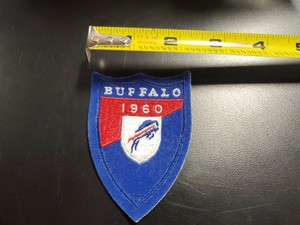 Buffalo Bills 3" x 2 " Established 1960 Logo Patch  FOOTBALL  