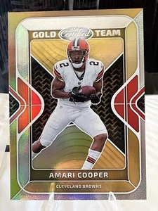 2024 Panini Certified - Gold Team Amari Cooper #GT-ACR - Picture 1 of 2