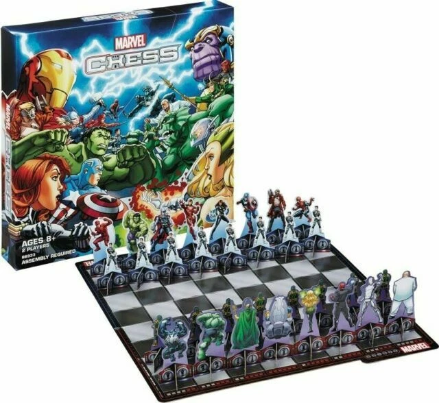 Marvel Chess Avengers Board Game (2015, Hasbro) - Image 1 of 1