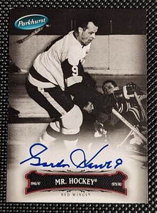 2006-07 Parkhurst Autographs #144 Gordie Howe WOW!