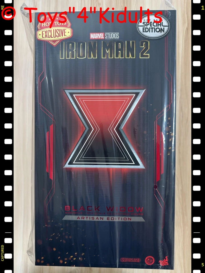 Hot Toys MMS757AEB Iron Man 2 Black Widow (Artisan Edition) Special Edition NEW - Image 1 of 1