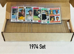 1974 Topps COMPLETE SET - Average EX - Solid Mid-Grade Set - Picture 1 of 13