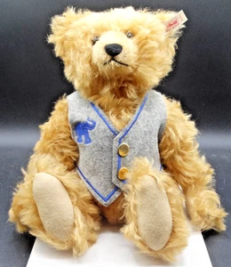 Rotblonder 33 cm Steiff Club Edition Teddybär 2000/2001 Century Bär mit Box & Zertifikat - Bild 1 von 8