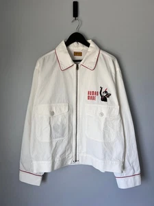 Chaqueta Drizzler Hecha por el Hombre - Talla XL - Blanca - NUEVA - Hecha en Japón - Imagen 1 de 9