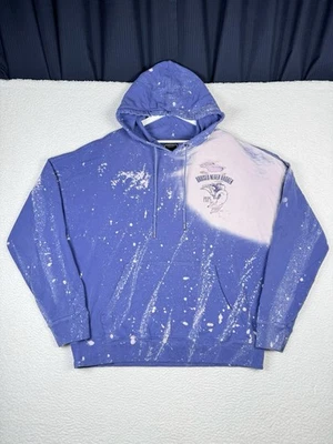 Толстовка мужская PRPS 2XL - синяки больше никогда - фиолетовая отбеленная искусственно состаренная - Изображение 1 из 4